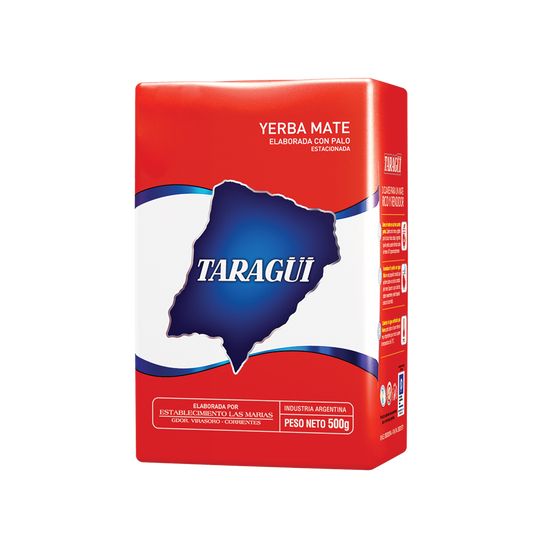 Yerba Mate Taragui con palo 500 grs. x 10